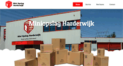 Desktop Screenshot of miniopslagharderwijk.nl